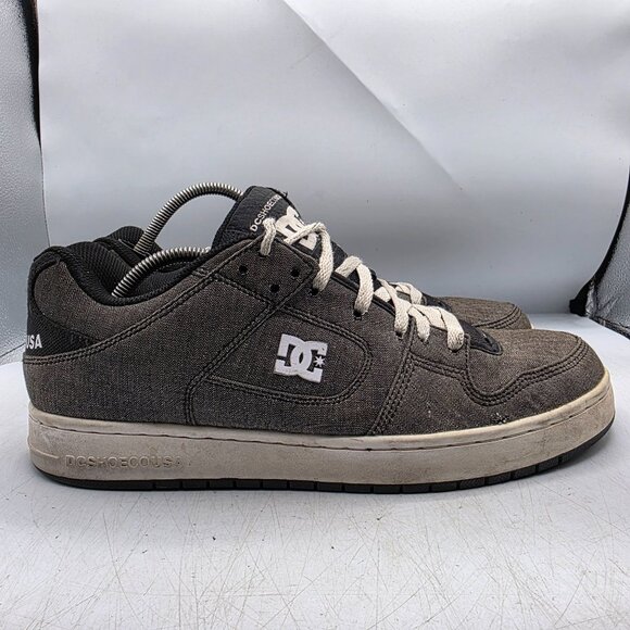 DC Shoes Manteca TX SE Mens Size 13 Gray Sneaker Shoes Skateboarding Casual - Picture 12 of 13